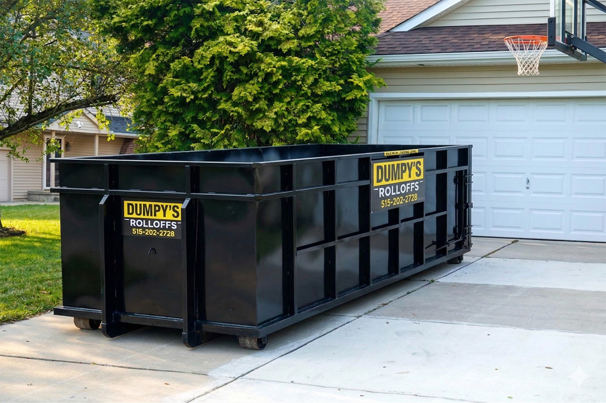 Roll off dumpster